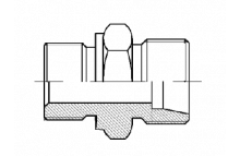 Lige adapter - BSP udv. - L-serie