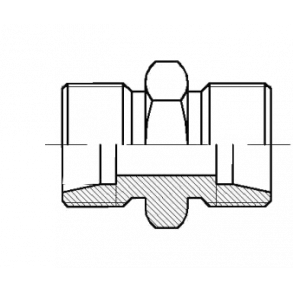 6L - Rett skjteadapter - rr / rr