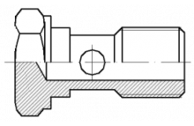 Bolt for banjo - BSP 