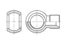 BSP banjo - BSP male (60°) 