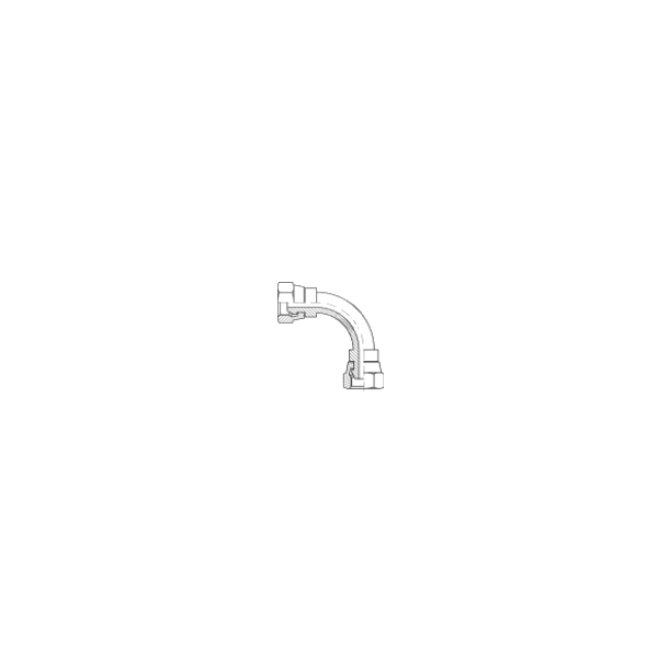 1 1/4" - 1 1/4" - 90 Elbow - BSP - (female/female)