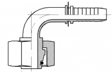 Indstik - Metrisk - Bjning 90