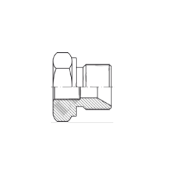 1/4" - 1/8" - Reduceringsprop (han/hun) - BSP