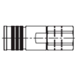 3/4" - Snabbkoppling utan sl&ouml;ja - Hondel