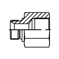 3/8" - 3/4" - Nippelmuffe - BSP