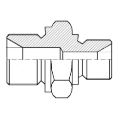 3/4" - 1 1/4" - Brystnippel - Reduktionsforskruning