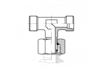 Adjustable stud branch TEE - L-series 