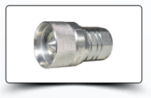 Screw type coupling with thread - (female)
