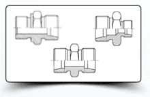 Lige adapter, Lige reduktionsadapter
