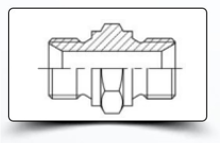 Hex nipple - BSP - Straight