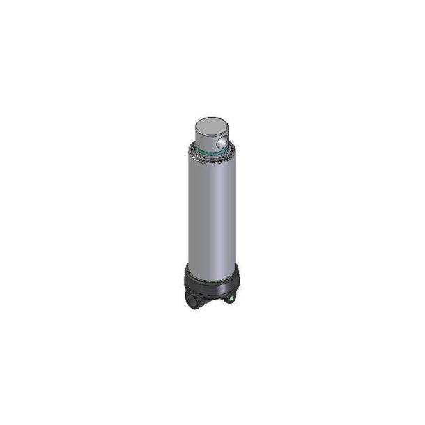2  trinn Teleskopsylinder Hole-Hole - Slaglengde 895 mm.