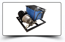 Hydraulikaggregat - 4 KW - 19,8 L/min 100 Bar - Stationära pumpstationer -  Taon Hydraulik