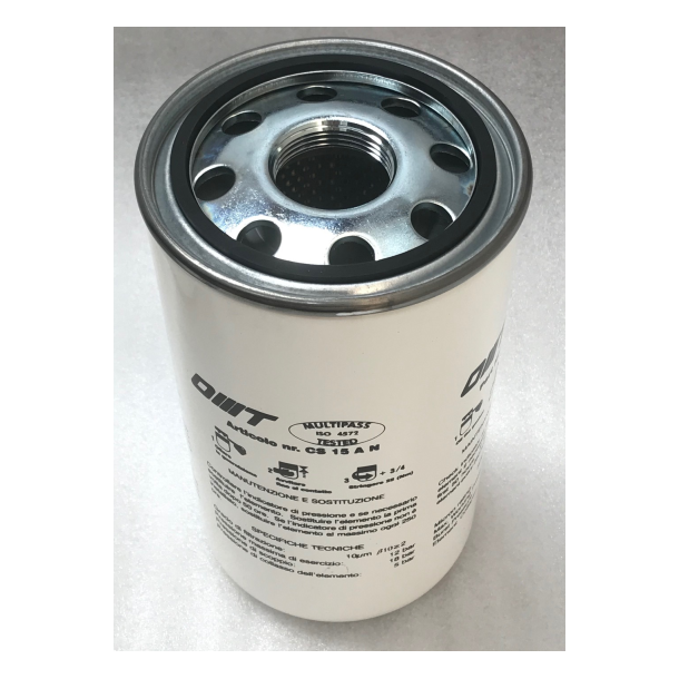 Filterelement 10 m - 1 1/4" - Lang model