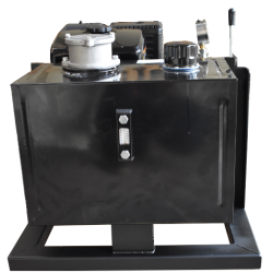 Hydraulikaggregat Benzin Motor  -  13 PS - M. Tragerahmen