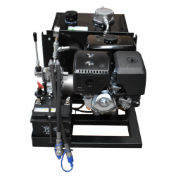 Hydraulikaggregat Benzin Motor  -  13 PS - M. Tragerahmen