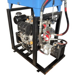 Hydraulic Unit - Diesel powered - 19 HP - 82 L/min 250 Bar 