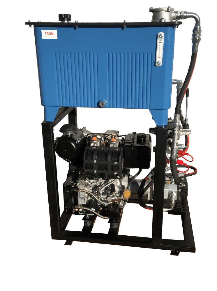 Hydraulic Unit Diesel powered 19 HP 66 L/min 200 Bar Diesel powered hydraulic unit