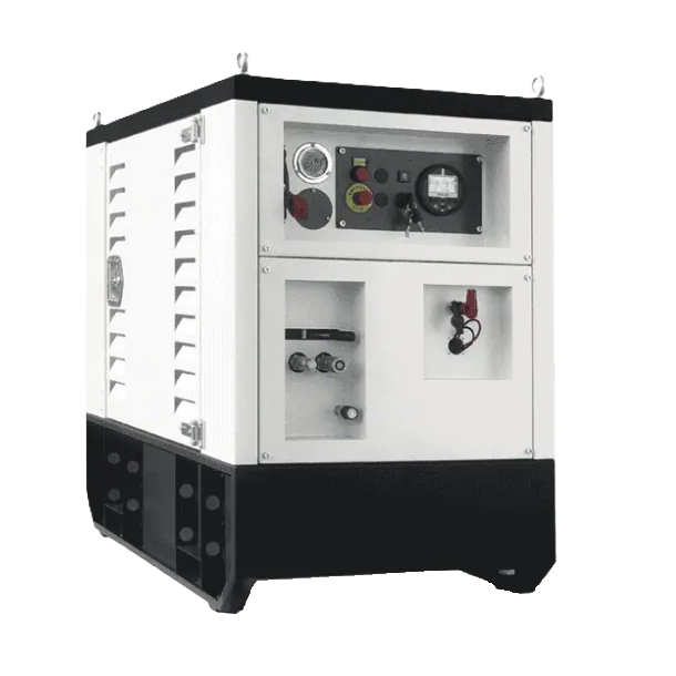 Hydraulisk pumpestation - Dieseldrevet - 25 HK - 38-50 L/min - 140-200 Bar