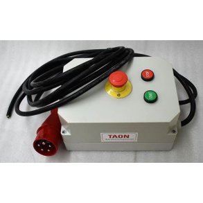 Electric start box for start/stop - 3x400V - 16 Amp. - Max 5,5 KW