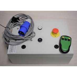 Electric control for double acting unit - 1x230V - 24VDC coils - With wireless remote control