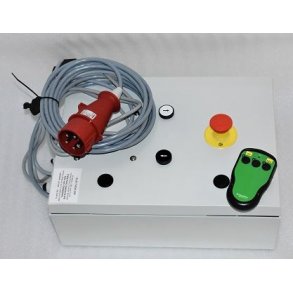 Electric control for double-acting unit - 3x400V - 24VDC coils - With wireless remote control