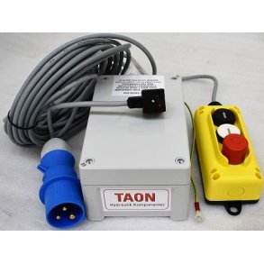 Electric control for single acting unit - 1x230V - 24VDC coils