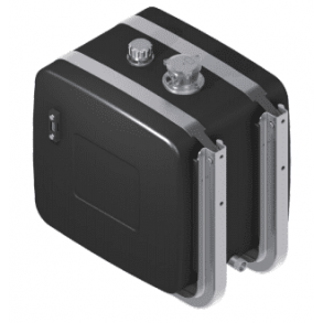 Oil tank steel 135L - Side mounted