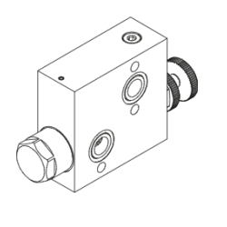 Flowkontrolventil - Retur til tank 