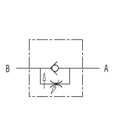 Flow reguleringsventil 1/2" -Justerbar - Drvle/kontra kompenseret