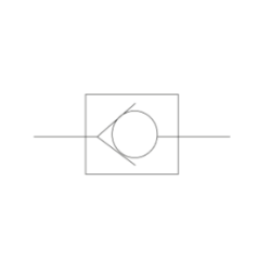 Backventil 3/8" - 700 Bar