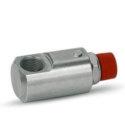 Drehgelenk 90 mit BSP-Gewinde 3/8" - Max. Druck bei Rotation 200 bar