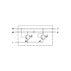 Hoch-Niederdruck Druckentlastungsventil 1/2"