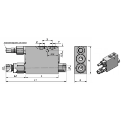Plovwendelventil 3/8" - Doppelwirkend - 60/80 DE