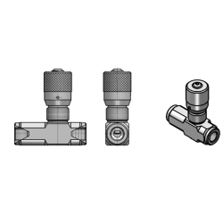 Durchflussregelventil 3/4" - Einstellbar - Freier Rckfluss
