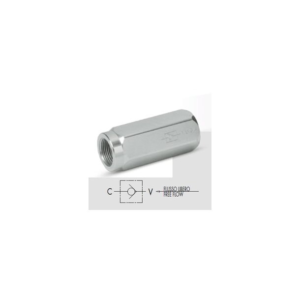 Rckschlagventil - Gleichrichter - 1/4"