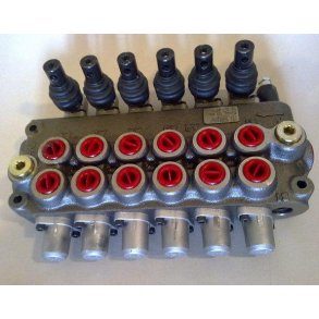 Control valve GM10 6 sections - Double acting - 90L/min