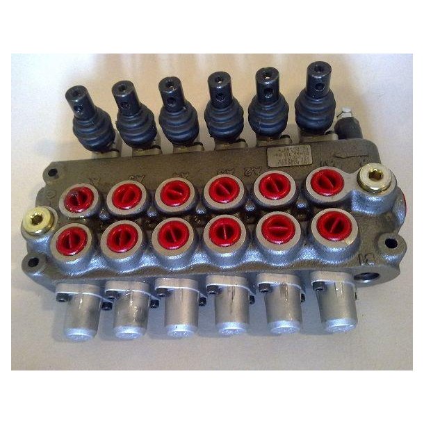Manvreventil GM10 6 sek. - Dobbeltvirkende - 90 L/min