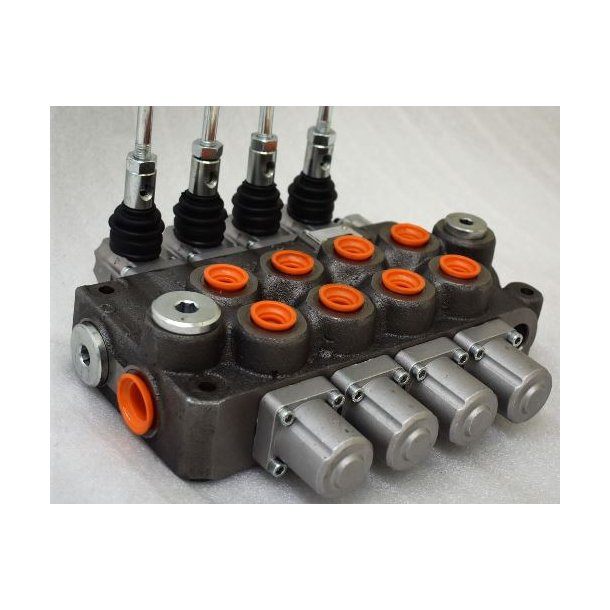 Manvreventil GM10 4 sek. - Dobbeltvirkende - 90 L/min