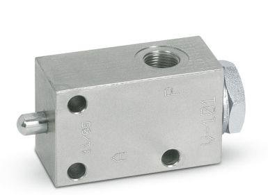 End stop valve (normally closed) - 3/8