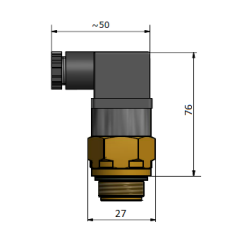 Elektromekanisk termostat - 200 bar