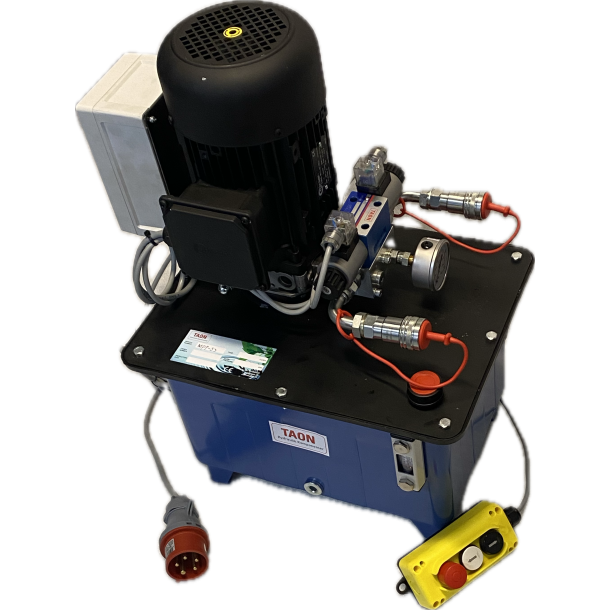 Vrksteds Hydraulikaggregat 3 KW - Dobbeltvirkende funktion