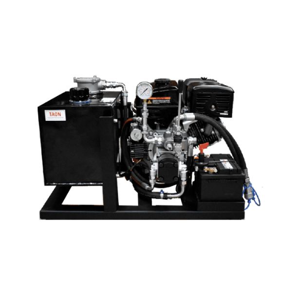 Hydraulikaggregat Benzin Motor  -  13 PS - M. Tragerahmen