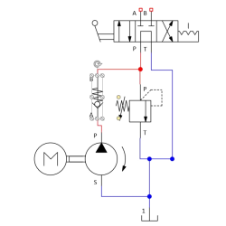 Hydraulic power unit - Diesel powered - 10 HP - 25 L/min - 150 Bar