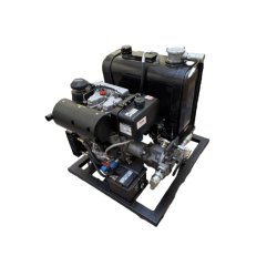 Hydraulik pumpestation - Dieseldrevet - 14 KW, variabel stempelpumpe