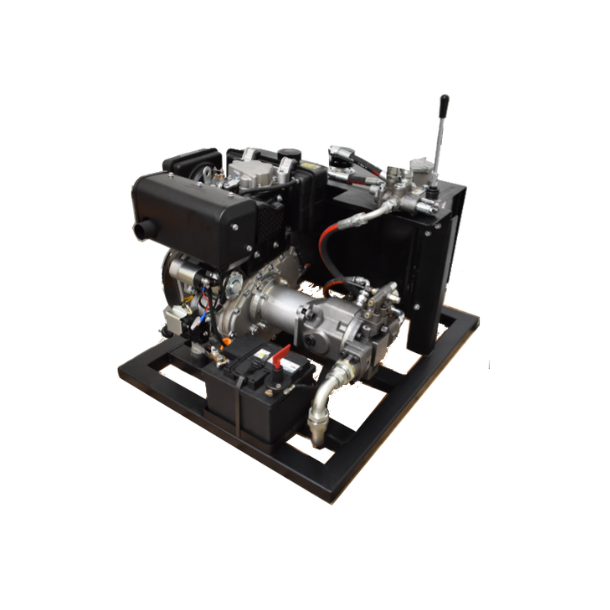 Hydraulic power unit - Diesel powered - 10 HP - 60 L/min - 280 Bar