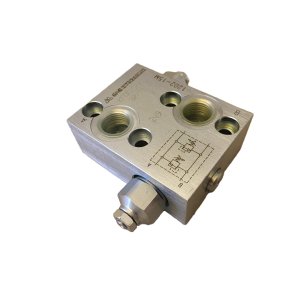 Double pressure relief valve - Direct mounting om (MP,MR) hydraulic motor - 50-210 Bar