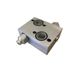 Double pressure relief valve - Direct mounting om (MP,MR) hydraulic motor - 50-210 Bar